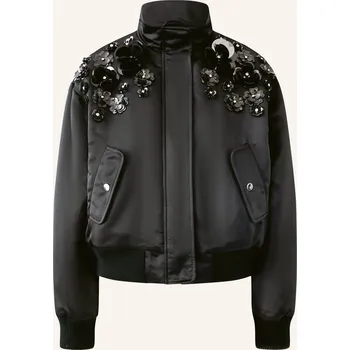 Dámský svetr Oui Dámská Saténová Bunda S Flitry A Ozdobnými Kamínky,...