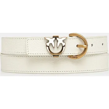 Opasek Kožený pásek Pinko 102820.A158 béžová 12X, vel. XS