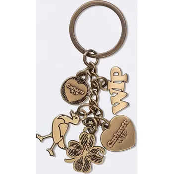 Módní doplněk Carhartt WIP Charm Keychain Gold