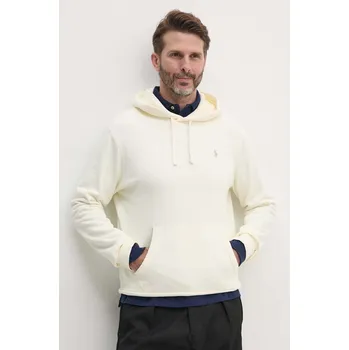 Pánské oblečení Bavlněná mikina Polo Ralph Lauren 710916690 béžová 01F, vel. XL