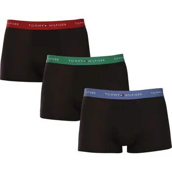 Boxerky 3PACK pánské boxerky Tommy Hilfiger černé (UM0UM02763 0U4) L UM0UM02763 0U4 Možnost vrácení zboží ZDARMA do 120 dnů!