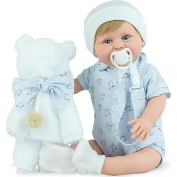 Panenka MARINA & PAU miminko Sugar Teddy Blue 42cm