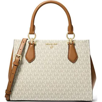 Kabelka Michael Kors Marilyn medium kabelka logo vanilla + doprava zdarma