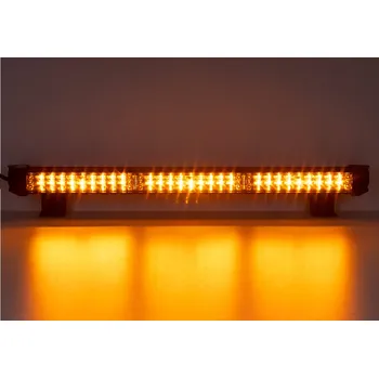 Pracovní světlo LED alej voděodolná (IP67) 12-24V, 27x LED 1W, oranžová 484mm, ECE R65