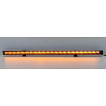 Pracovní světlo Gumové výstražné LED světlo vnější, oranžové, 12/24V, 640mm
