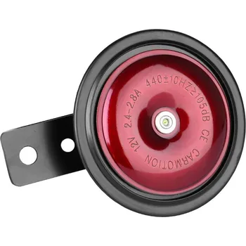 Auto elektroinstalace Klakson elektromagnetický, 12V 105dB, prů. 85mm, 58593