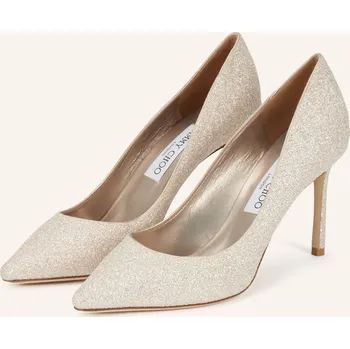 Dámské lodičky Jimmy Choo Dámské Lodičky Romy 85, růžová / stříbrná / bílá,...