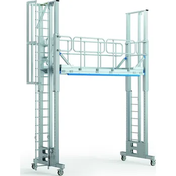 Žebřík ZARGES Výškově stavitelná plošina HAP, 40060017, Viz obr. č.: 6