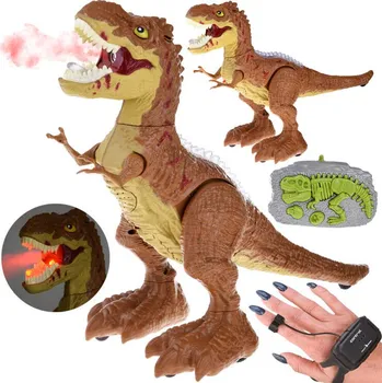 RC model ostatní Dinosaurus RC0625 na dálkové ovládání rukou 2v1 hnědý