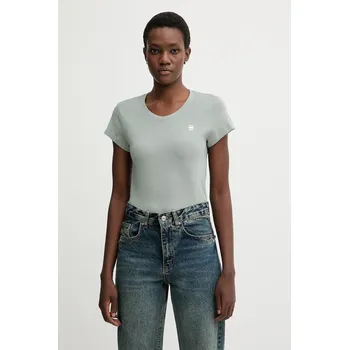 Pánské tričko Bavlněné tričko G-Star Eyben slim 2.0 D24533.4107.C959 zelená 97B, vel. L