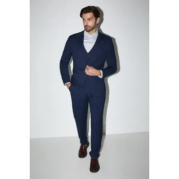 Pánské kalhoty Kalhoty Medicine pánské, tmavomodrá barva, ve střihu chinos RW25-SPMB20 59A, vel. L