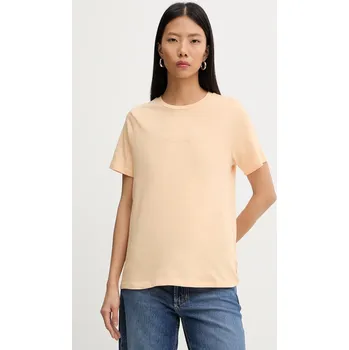 Pánské oblečení Bavlněné tričko Marc O'Polo 5000009290 oranžová 20A, vel. L