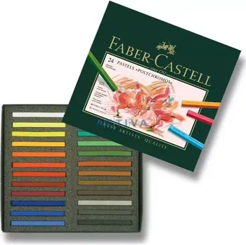 Kresba Faber Castell Polychromos - pastelové křídy 24 ks