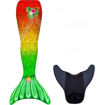 Karnevalový kostým Kostým mořské panny Kuaki Mermaids - Mořský ocas a monofin ploutev - Aloha S 8-10 let