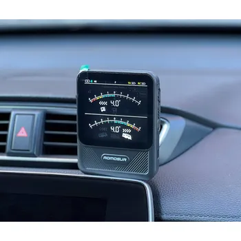 Auto elektroinstalace Náklonoměr s bezdrátovým displejem