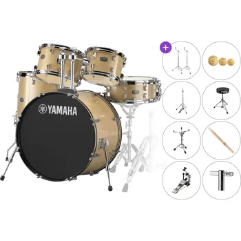 Bicí sada Yamaha RDP2F5CPG Rydeen SET Champagne Glitter Akustická bicí sada