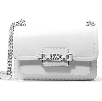 Michael Kors kožená kabelka Heather large bílá + doprava zdarma