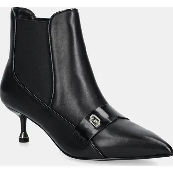 Dámská zimní obuv Kožené kotníkové boty Liu Jo DEVA 02 SF5011PX69522222 černá 99X, EUR 38