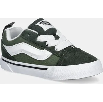Dětská móda Dětské tenisky Vans Knu Skool Elastic Lace VN000D0KEN61 zelená 78X, EUR 26