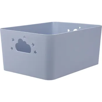 Úložný box Storagesolutions Box na hračky SKY, modrý, 34,5 x 25 x 15 cm