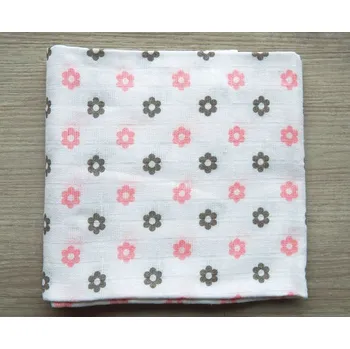 Plena PREM Bavlněná plena 70x70cm, květinky