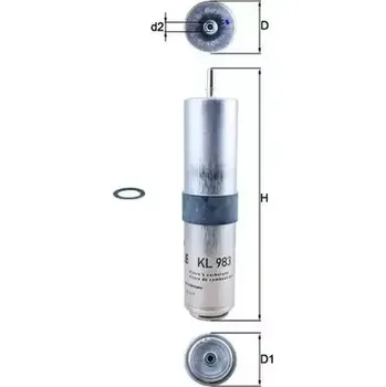 Palivový filtr KNECHT Palivový filtr KNC KL 983D