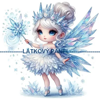 Panel kočárkovina - Ledová víla - AVS-91 Velikost: 20x20cm