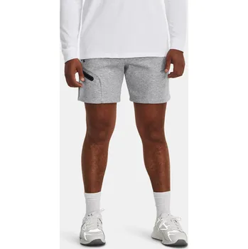 Pánské kraťasy Under Armour UA Unstoppable Flc Short 1379809-011 Šedá MD