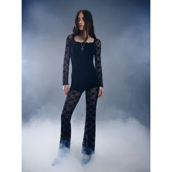 Dámské tričko Overal - XL - House - černá - 067HH-99X