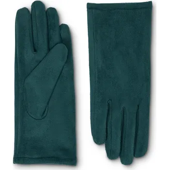 Pracovní rukavice 720141 - Tchibo - Rukavice v semišovém vzhledu - pro ženy - vel. 8 - barva: zelená