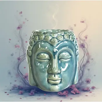 Aroma lampa Ancient Wisdom Aroma lampa Buddha Tyrkys 9 x 7 x 7 cm