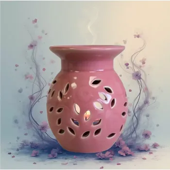 Aroma lampa Ancient Wisdom Květinová Aroma Lampa Růžová