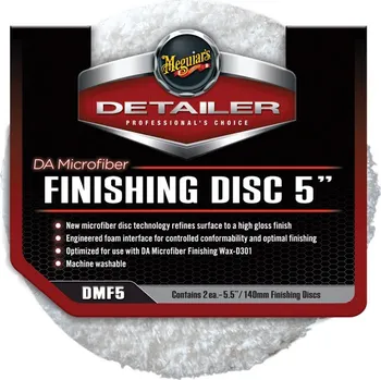 Meguiar's DA Microfiber Finishing Disc 5" - finišovací mikrovláknový kotouč, 5palcový (2 kusy)