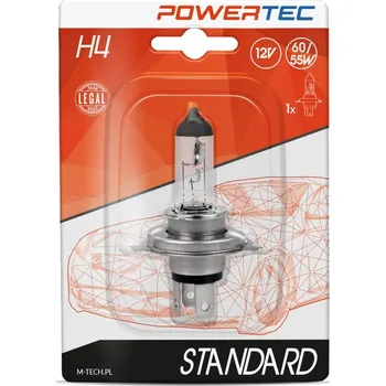 Autožárovka Žárovka halogenová H4 12V 60/55W P43t, PTZ4-01B, baleno na blistru