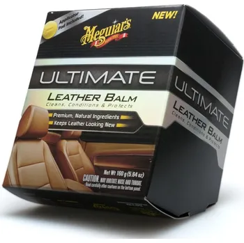 Meguiar's Ultimate Leather Balm - luxusní balzám na přírodní i umělou kůži, 160 g
