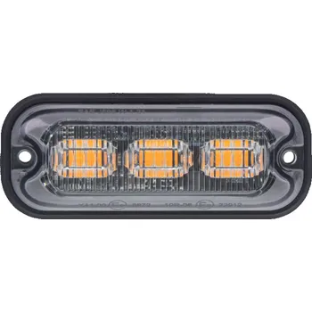Pracovní světlo PREDATOR 3x4W LED, 12-24V, oranžový, ECE R65
