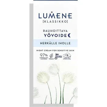 Pleťový krém LUMENE Klassikko Face Care Soothing Night Cream 50 ml