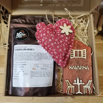 Dárková krabička pro milovníka kávy - Kavárna v krabičce