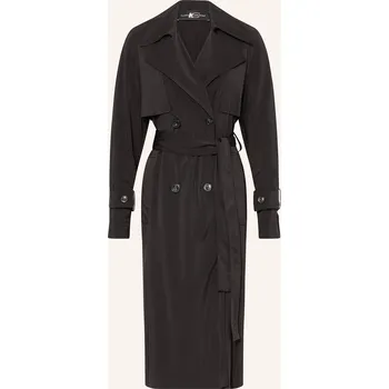 Dámský kabát Luisa Cerano Dámský Trenčkot Z Žerzeje, černá, 36