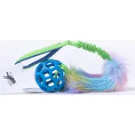 Sweet Energy.cz Přetahovadlo s JW hol-EE Rainbow Bungee Barva: limetkovo-modrá, Pískátka: ano