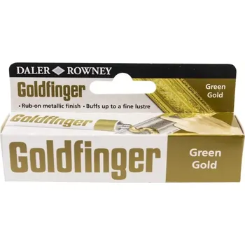Speciální výtvarná barva Zlatící pasta Daler-Rowney zelené zlato Goldfinger 22 ml - Green Gold