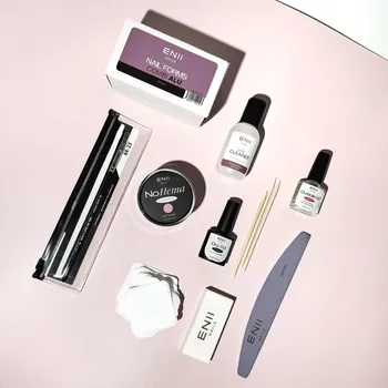 Přípravek na nehty ENII NAILS ENII Builder Gel NO HEMA - HOME & PROFI sada (bez lampy)