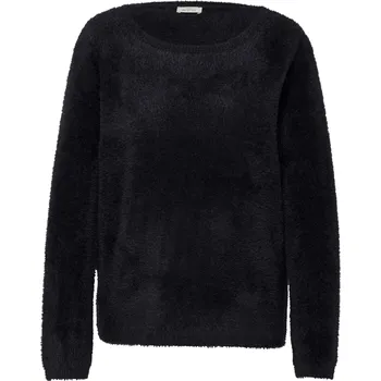 Dámský svetr 719935 - Tchibo - Chlupatý pletený svetr - pro ženy - vel. S 36/38 - barva: černá