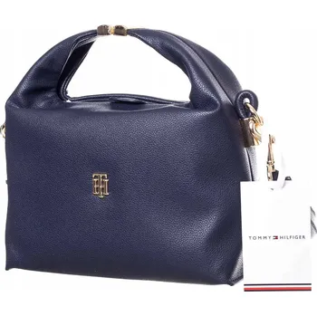 Kabelka Tommy Hilfiger kabelka eko kůže modrá