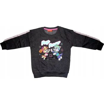 Chlapecká mikina EplusM dětská mikina bavlna šedá, velikost 98