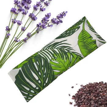 Polštář Nahřívací polštářek s pohankou a levandulí - Listy