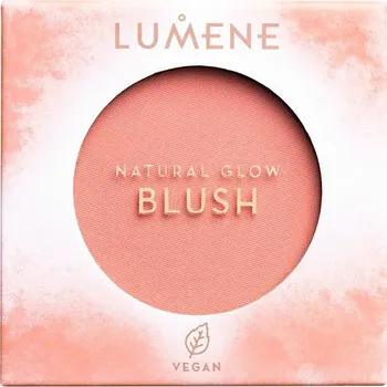 Tvářenka LUMENE Natural Glow Blush Shade 1 Coral Glow