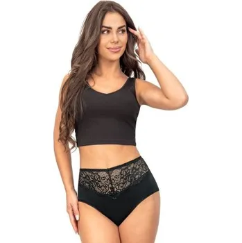 Kalhotky Kalhotky Donna 243 - bavlna Černá L(40)