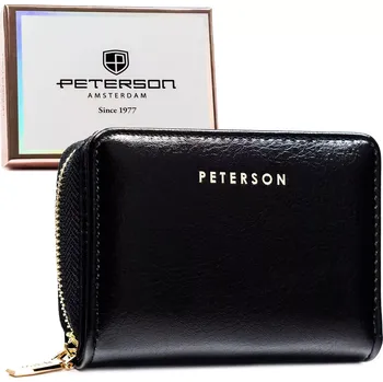 Peněženka Peterson Dámská peněženka PTN 010-HF černá v krabičce RFID