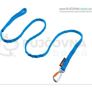 Vodítko pro psa Non-stop dogwear Odpružené vodítko Bungee leash modré 2 m